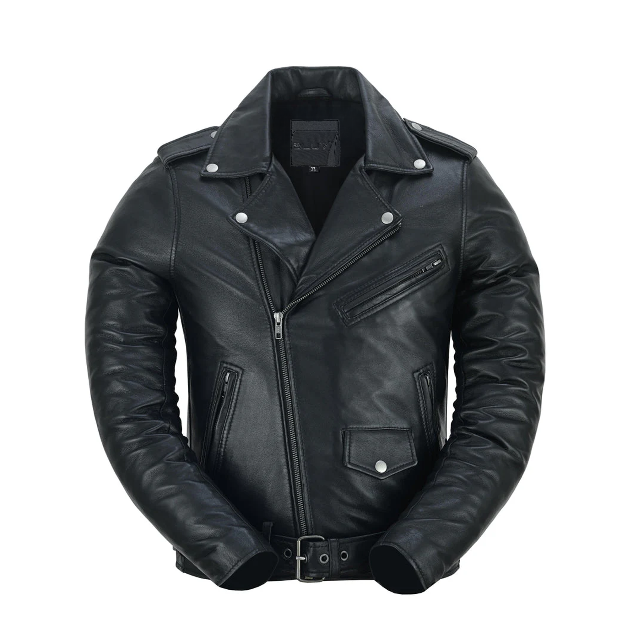 Shethorn Women's Black Leather Jacket