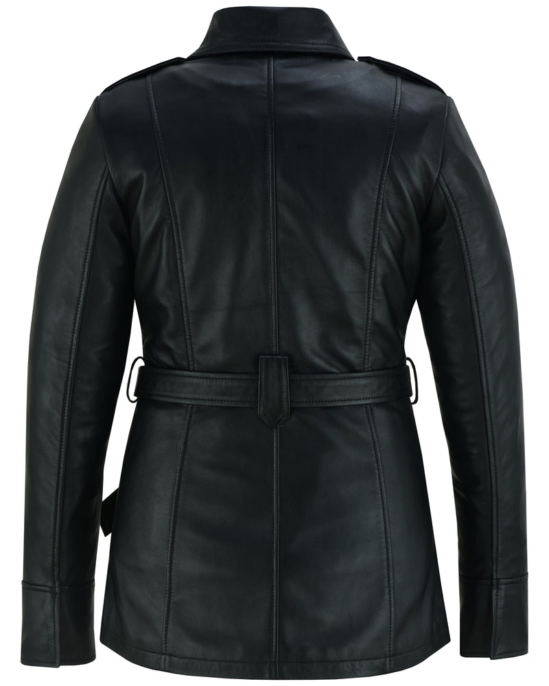 Dark Ivy - Women's Leather Jacket-Womens Leather Motorcycle Jackets-Daniel Smart Mfg - Retail