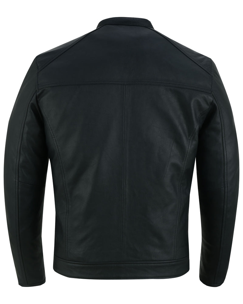 Torque Classic - Men's Leather Fashion Jacket-Mens Leather Motorcycle Jackets-Daniel Smart Mfg - Retail